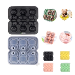 Bear Silicone Ice Cube Tray